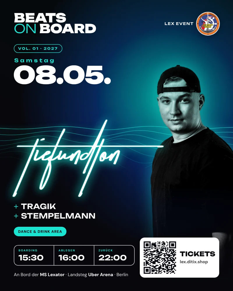 Instagram-Flyer Beats on Board Vol. 01